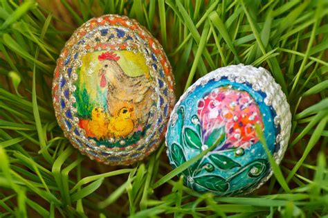 Colorful Painted Easter Eggs Stock Photo Image Of April Eggs 29761380