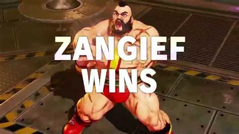 Street Fighter V Zangief Trailer Youtube