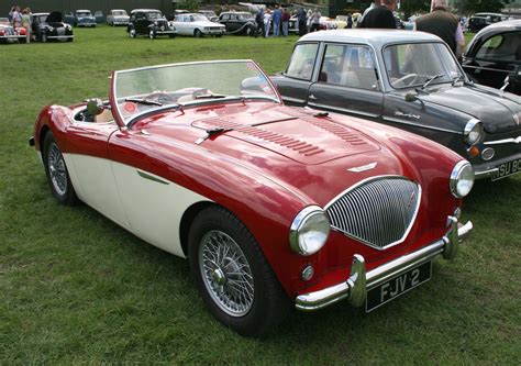 1955 Austin Healey 100 Vintage Sports Cars Old Sports Cars Roadster Car