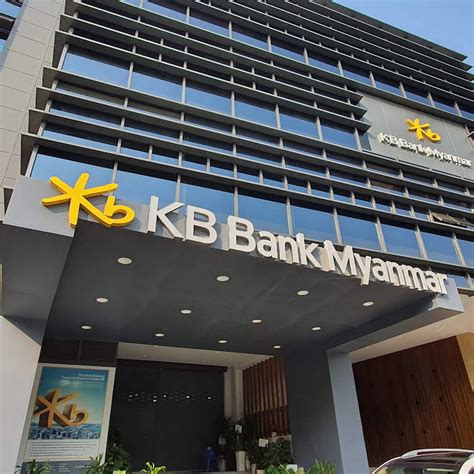 Kb Bank Myanmar Bank In Yangon