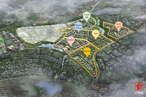 Tengah Park Bto Will Feature Car Free Town Centre And Underground Roads