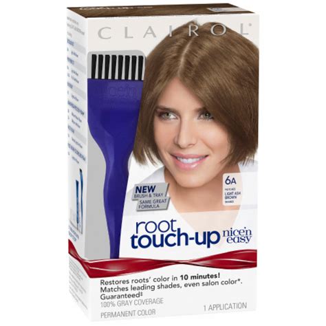 Clairol Nice N Easy Root Touch Up 6a Light Ash Brown Hair Color 1 Ct