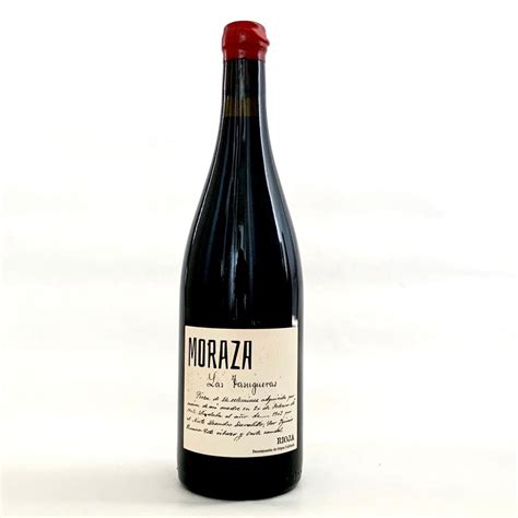 Bodegas Moraza Rioja Tempranillo ‘las Tasugueras 2017 Substrata Wines
