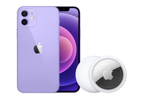 Purple Apple Iphone 12 And 12 Mini Airtag Now Available To Purchase In