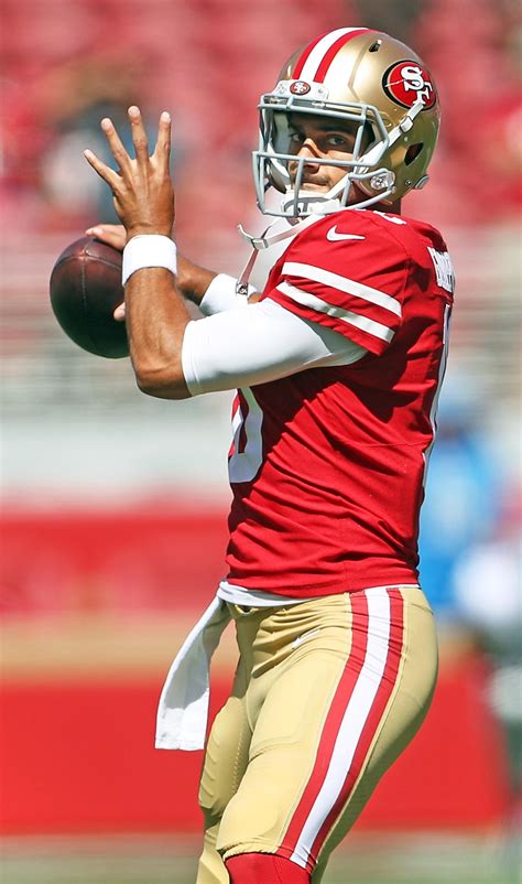 Not expected to play in week 17. Bad news if you wanted to see Jimmy Garoppolo play at Levi ...