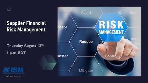 Supplier Financial Risk Management Youtube