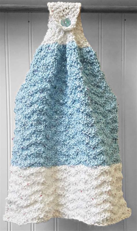 Free knitting pattern for mosaic dish towels. Knit Tea Time Towel - Designed by Clara Masessa | Knitted ...