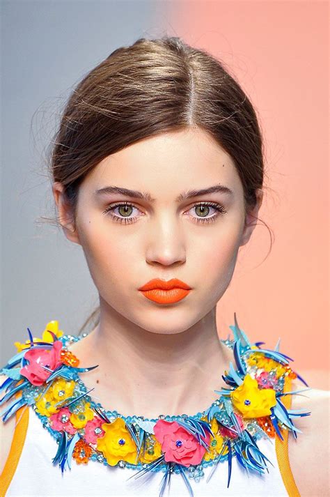 Vogue México Moda Belleza Y Estilo De Vida Labios Naranja Belleza