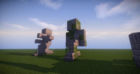Easy Small Statues Minecraft Building Inc