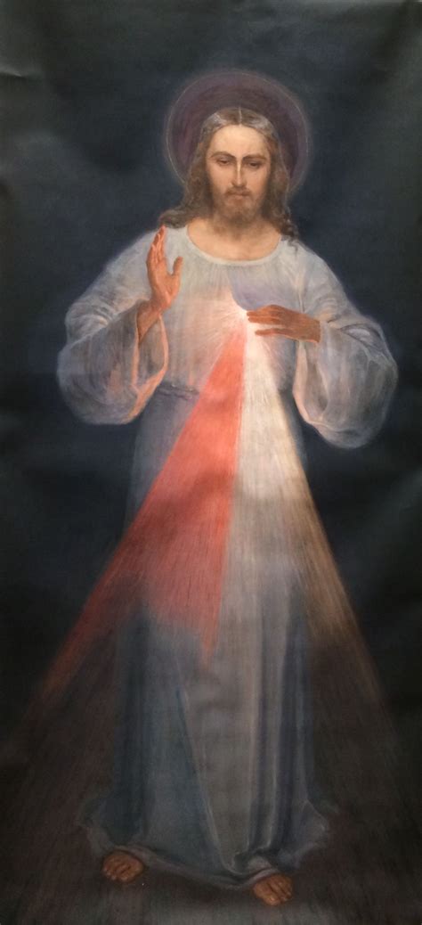 The Original Image Of The Divine Mercy Jesus Pictures Divine Mercy
