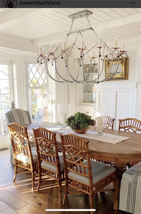 Lighting Cottage Interior Dining Table Ceiling Lights