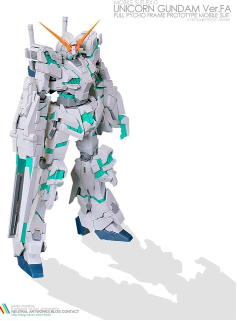 Gundam Guy Hguc 1144 Rx 0 Unicorn Gundam Green Psycho Frame Painted