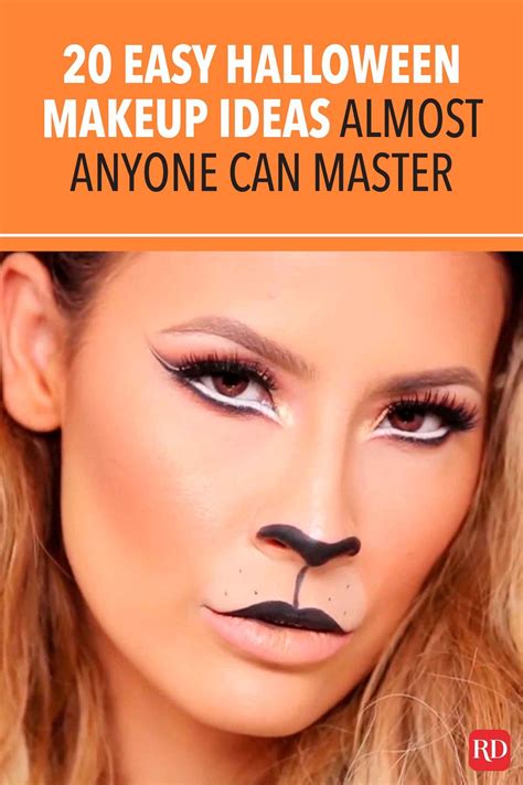 55 Easy Halloween Makeup Ideas Almost Anyone Can Master Halloween