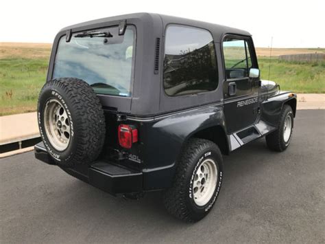 1991 Jeep Wrangler Renegade Package For Sale Photos Technical