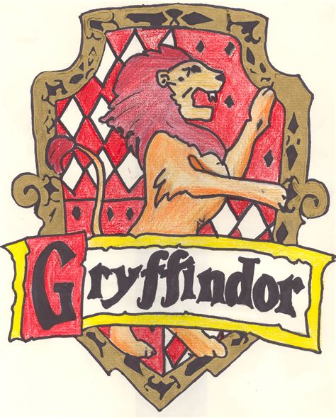 Gryffindor Crest By Korra On Deviantart