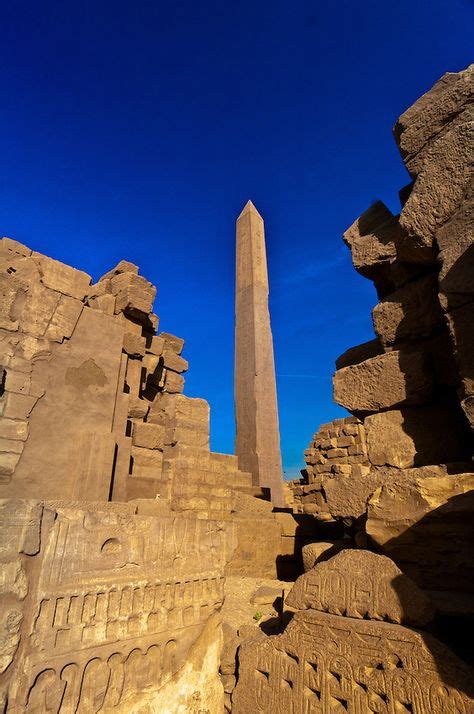 One Of The Largest Obelisks Weighing 328 Tonnes And Standing 29 Meters