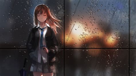 61 Anime Girl Rain Wallpaper Engine Zflas