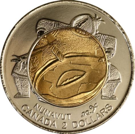 Canadian 2 Dollar Coin Reverse Design Evolution