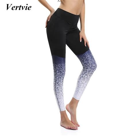 Buy Vertvie Female Yoga Leggings Elastic Gym Leggings