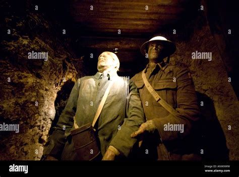 Trench Experience Imperial War Museum London Stock Photo 15610644 Alamy