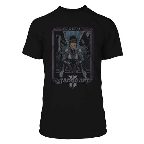 Jinx Starcraft Jnx Anniversary Kerrigan Premium T Shirt Black