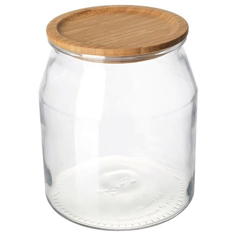Well, okay, it is perfect for that, but that's so trofast 1.0. IKEA 365+ Jar with lid, glass, bamboo, Height: 8" Diameter ...