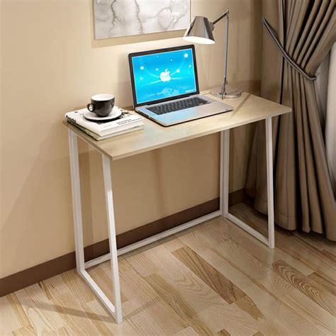 Small Foldable Computer Desk Folding Laptop Study Game Pc Table Home