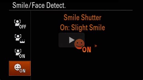 how to use smile shutter on sony mirrorless cameras sony courses