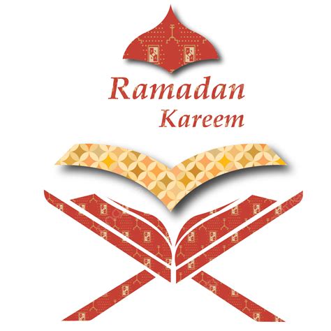 Ramadan Kareem With Quran Moshque Ramadan Ramadan Kareem Png And