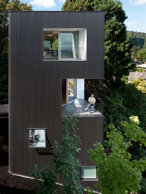 Tower House Invoking Medieval Values Modern Architecture