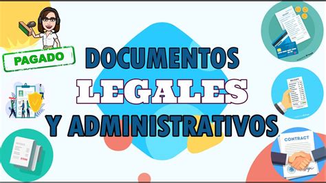 Documentos Legales Y Administrativos EspaÑol Ii Segundo De Secundaria