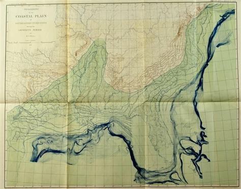 1891 Coastal Plain Of Southeastern United States During The Lafayette