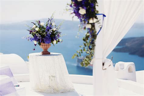 Santorini Wedding Venues Best Season And Destinations Mustgo