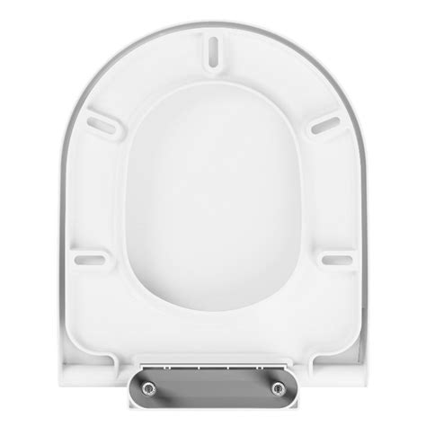 Premium D Shaped Rapid Fix Soft Close Toilet Seat Victorian Plumbing Uk