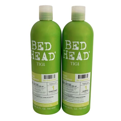 Tigi Bed Head Shampoo Conditioner Re Energize Set Oz Ea