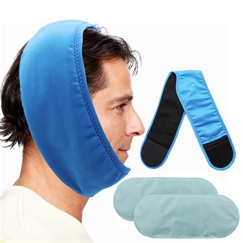 Face Ice Pack For Jaw Head And Chin Reusable Hot Or Cold Gel Packs