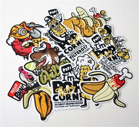 Free returns high quality printing fast shipping. Cool Stickers Design Inspiration - The Design Work