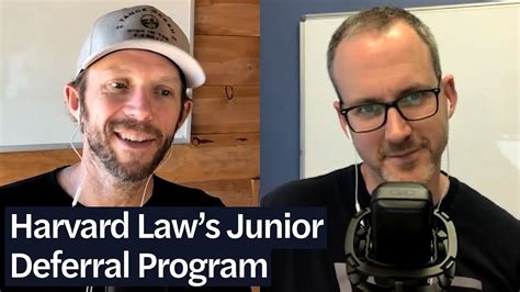 Harvard Laws Junior Deferral Program Lsat Demon Daily Ep 265 Youtube