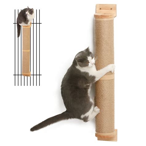 Buy Fukumaru Cat Scratching Post 36 X 45 Inch Cat Wall Furniture