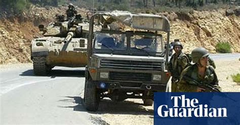 Israeli Army Enters Lebanon World News The Guardian