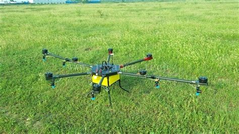 Helicopter Sprayer Drone Uav Agriculture Crop Duster 10l With
