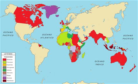 Los Imperios Coloniales A Inicios Del Siglo Xx