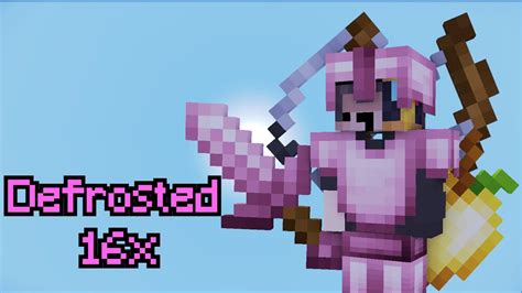 Defrosted 16x Pink Mcpe Pvp Texture Pack By Keno And Looshy Youtube