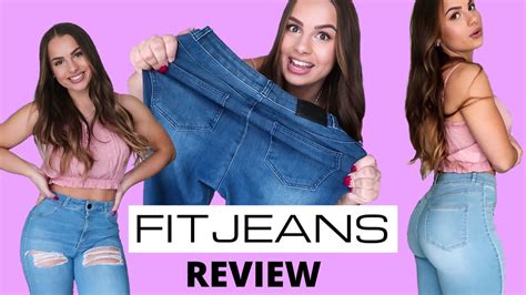 try on haul fitjeans most comfortable jeans my honest review youtube