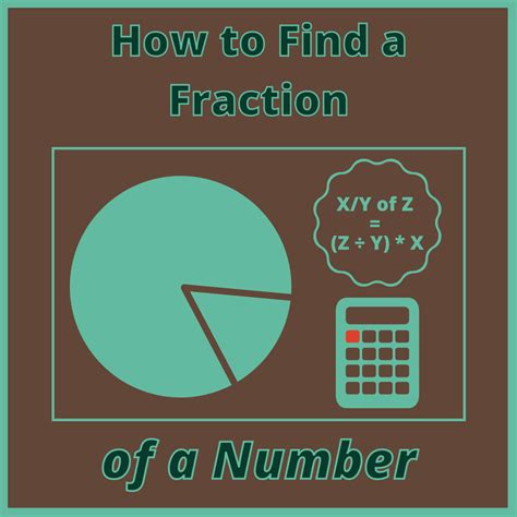 Math Help How To Work Out A Fraction Of A Number Owlcation