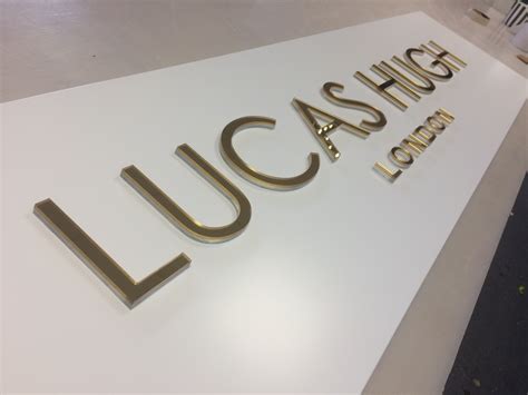 Flat Cut Letters Fascia Signage — Signs And Graphicsedge Signs Ltd