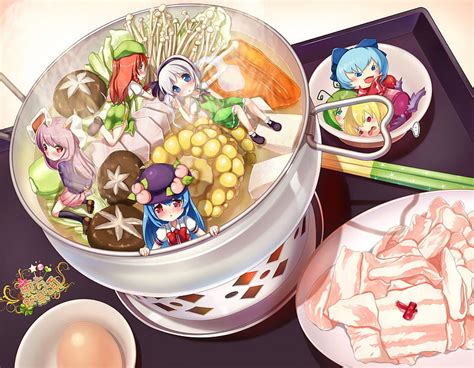 Chibi Anime Food Wallpaper Vlrengbr