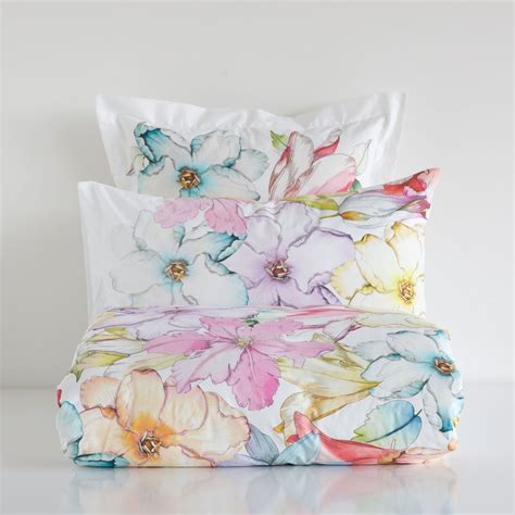 Maybe you would like to learn more about one of these? WATERCOLOUR FLORAL PRINT PERCALE BEDLINEN | Bed linens ...