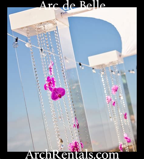 Bedazzle my events offers a variety of clear and patterned canopies and tents rentals in orange county, los angeles. Lucite,Acrylic Wedding Chuppah,Canopy Rentals by Arc de ...