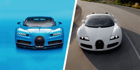 Bugatti Chiron Vs Veyron ¿cuáles Son Las Diferencias